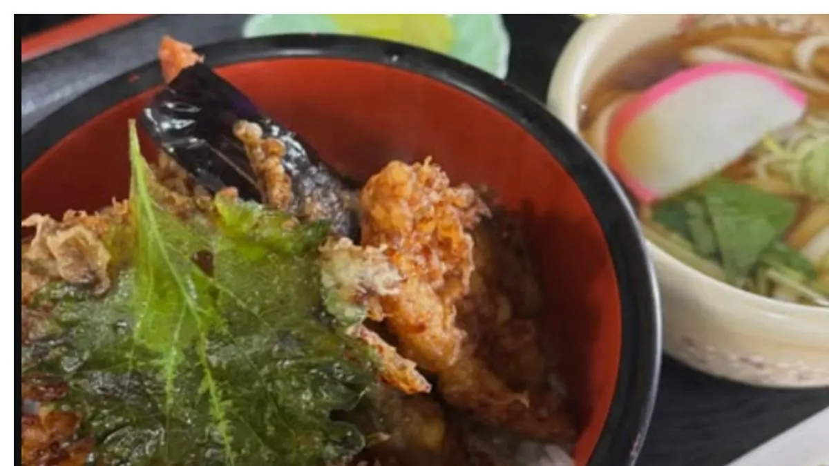 天丼うどんセット